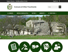 Tablet Screenshot of comune.villarfocchiardo.to.it